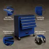 AREBOS Servante d'atelier, 4 tiroirs, 81 outils, tapis Voir les images du produit 6