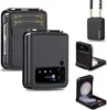 Handyhülle für Samsung Galaxy Z Flip3 5G, Leder Crossbody Produktbild-Vorschau 1