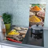 Spritzschutz Herdabdeckplatte Schneidebrett aus Glas Produktbild-Vorschau 3