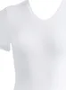 3er Pack Damen T-Shirt Unterhemd Baumwolle Supergekämmt von Produktbild-Vorschau 3