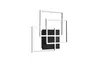 A modern, abstract ceiling light fixture with multiple overlapping rectangular frames and a central black grid. Náhľad obrázku produktu