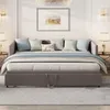 Divano letto allungabile 90/180 x 200 cm con rete a doghe, Anteprima dell’immagine prodotto 2