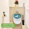 banjado Familien WC Sitz weiß mit Absenkautomatik und Motiv Produktbild-Vorschau 6