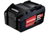 A black Metabo 18V Li-Power battery pack with red and white labeling. Anteprima dell’immagine prodotto