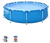 Piscine “Steel Pro™” avec pompe de filtration Frame Set Voir les images du produit 1