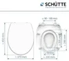 SCHÜTTE FAMILY WHITE WC Sitz mit Kindersitz, Duroplast Produktbild-Vorschau 5