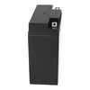 A black battery shown from a side angle against a white background. Anteprima dell’immagine prodotto