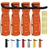4 x WELLGRO Wand Fahrradhalter - Stahl Fahrrad Produktbild-Vorschau 1