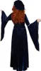 O9119-42-44 dunkel blau Damen Mittelalter Burgherrin Produktbild-Vorschau 2