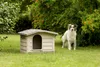 Bama Pet Cuccia Hondenhok 110x94x77 cm Beige/Taupe Produktbild-Vorschau 9