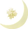 Fosforescerende wanddecoraties – Mond en sterren Productafbeelding-voorbeeld 3