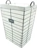 Wäschekorb "Laundry" aus Metall in matt schwarz, mit Canvas Produktbild-Vorschau 3