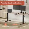 Telaio per scrivania AREBOS regolabile elettricamente in Anteprima dell’immagine prodotto 6