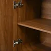 Merax Sideboard Mid-Century mit 4 Türen und Einlegeböden, Produktbild-Vorschau 16