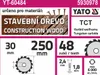 YATO Trennscheibe Winkelschleifer YT-60484 1.8mm 250mm 30mm Produktbild-Vorschau 4