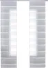 2er Set Halbtransparente Schiebegardinen Paneelwagen HxB Produktbild-Vorschau 2