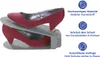 WENKO 4er Set Schuhhalter Schuhe Organizer Schrank Ordnung Produktbild-Vorschau 4