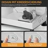 Elektrischer Allesschneider Edelstahl, Verstellbare Produktbild-Vorschau 7