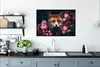 MuchoWow® Gerahmtes Poster Fuchs - Blumen - Tiere 90x60 cm Produktbild-Vorschau 3