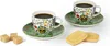 Excelsa zestaw 6 filiżanek do espresso ze spodkami Calavera Podgląd zdjęcia produktu 4