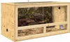 vidaXL Terárium hnědé 100 x 50 x 50 cm OSB desky Náhled obrázku produktu 2