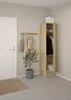 Fox kledingkast 1 deur eikenstructuur decor. Productafbeelding-voorbeeld 15