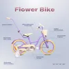 Bicicletta da ragazza 16 pollici campanello ruote Anteprima dell’immagine prodotto 6