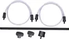 A set of vacuum sealer accessories, including tubes and nozzles, laid out on a white background. Produktbild-Vorschau