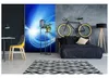 Fototapete - Blue Abstract 150x250cm - Vliestapete Produktbild-Vorschau 4