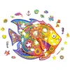 UNIDRAGON Shining Fish 23 x 18 cm 106 Teile Holz-Puzzle Produktbild-Vorschau 2