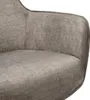 riess-ambiente Drehbarer Sessel VOGUE taupe Samt schwarze Produktbild-Vorschau 8