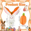 Peluche Lapin, Réversible Carotte Fraise Doudou Lapin en Voir les images du produit 8