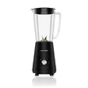 A black VERTENZ stand mixer with a clear blender jar is shown against a white background. Podgląd zdjęcia produktu