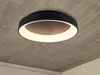 Große LED Deckenleuchte mit Fernbedienung & Dimmer Schwarz Produktbild-Vorschau 1