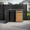 ML-Design Mülltonnenbox 4er für 4 Tonnen 240L 264x80x120 cm Produktbild-Vorschau 9