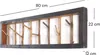 WANDGARDEROBE TREIBHOLZ UNIKAT | 80x22cm (BxH), Garderobe, Produktbild-Vorschau 2