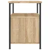 vidaXL Nachttisch Sonoma-Eiche 34x35,5x50 cm Holzwerkstoff Produktbild-Vorschau 7