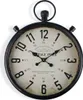 Wanduhr Metall (7 x 60 x 44 cm) Produktbild-Vorschau 1