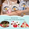 Plüsch Pinguin 25cm – Niedlicher Pinguin mit Fleece Jacke & Produktbild-Vorschau 5