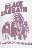 Black Sabbath T-Shirt Herren Symptom Of The Universe weiß Produktbild-Vorschau 3