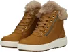 A pair of brown, fur-lined winter boots. Produktbild-Vorschau