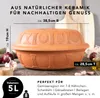 Römertopf Bräter 50 Jahre JUBILÄUM Terrakotta für 6-8 Produktbild-Vorschau 5