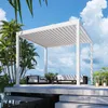 Rockford Pergola Aluminium 3 x 3 m mit verstellbarem Produktbild-Vorschau 2
