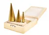 Stufenbohrer 4-32mm Kegelbohrer 3tlg.Set HSS Konusbohrer Produktbild-Vorschau 7