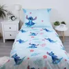 Disney Literie pour enfants Lilo et Stitch avec fleurs et Voir les images du produit 3