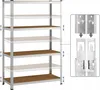 Deco4Home Regał | 5 Poziomów | 220x90x40 cm | Udźwig Półki Podgląd zdjęcia produktu 11