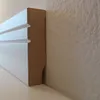 Sockelleiste MDF 16 x 58 x 2500 mm Weiß zum Kleben, Produktbild-Vorschau 1