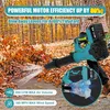 Akku Laubbläser – Bürstenloser Motor für Winterdienst & Produktbild-Vorschau 3