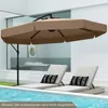 Parasol COSTWAY 300 cm, parasol à pied déporté avec Voir les images du produit 9