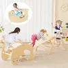 GOPLUS 6 in 1 Klettergerüst, Kletterdreieck mit klappbarer Produktbild-Vorschau 9